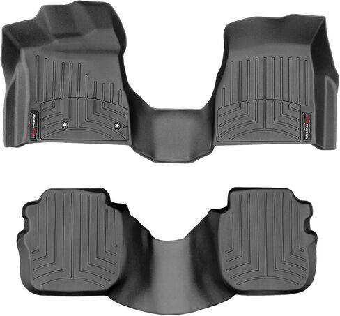 Weathertech مخصص Floirliners لسيارة Lincoln Town-الصف الأول (OTH) والصف الثاني (45683-1-2) ، تان in Saudi Arabia