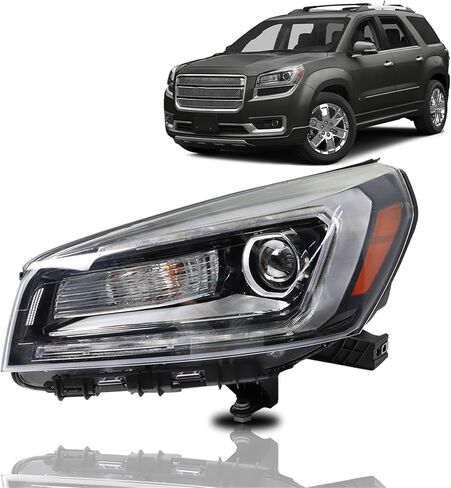 munirater 1-Pc Halogen Projector Headlight Headlamp Driver Side Replacement for Acadia 2013-2016 GM2502376 in Saudi Arabia