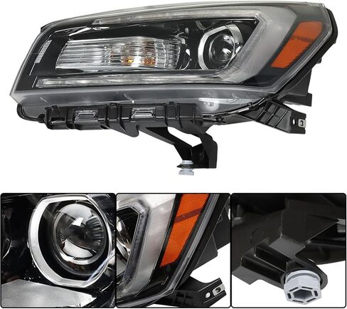 munirater 1-Pc Halogen Projector Headlight Headlamp Driver Side Replacement for Acadia 2013-2016 GM2502376 in Saudi Arabia