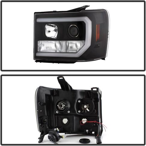 Acanii - لـ Black 2007-2013 GMC Sierra 1500 2500HD 3500HD in Saudi Arabia