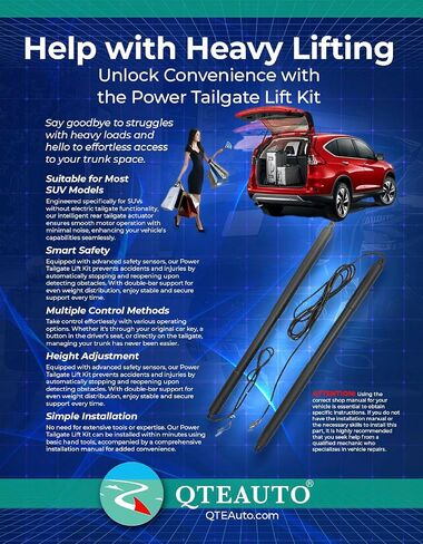 PM Auto Pair of 2 Rear Left-Right Driver Tailgate Power Lift Supports Struts For 2020-2024 Tesla Model Y in Saudi Arabia