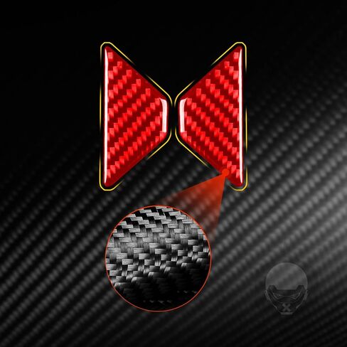 Real Carbon Fiber Wrap Center Console Water Cup Holder Trim Car Accessories Interior Aesthetic Compatible with Honda Accord 9th Gen 2013 2014 2015 2016 2017 Accessories Red in Saudi Arabia