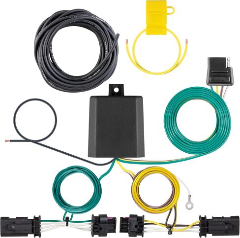 BKDK CURT 56498 Vehicle-Side Custom 4-Pin Trailer Wiring Harness, Fits Select Dodge Hornet in Saudi Arabia