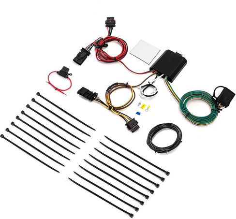 Wsays 4-Pin Trailer Wiring Harness Plug & Play Compatible with Tesla Model Y 2021-2023 4-Way Flat Output in Saudi Arabia