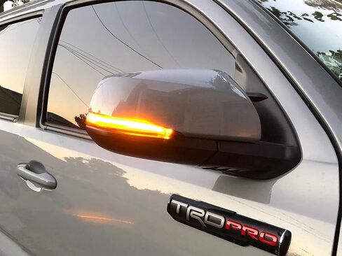 العدسة المدخنة Ijdmtoy مدخنة Dynament Sequential التسلسلية/التدفق الكامل LED Side Side Mirt Trans Assembly Kit متوافق مع 2014-2022 Toyota 4runner (5th Gen LCI/FaceLift Only) و 2013-2018 Toyota Rav4 in Saudi Arabia