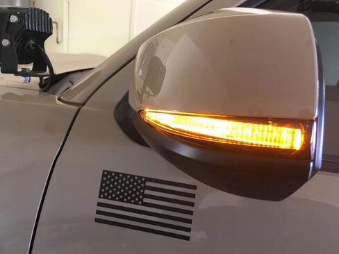 العدسة المدخنة Ijdmtoy مدخنة Dynament Sequential التسلسلية/التدفق الكامل LED Side Side Mirt Trans Assembly Kit متوافق مع 2014-2022 Toyota 4runner (5th Gen LCI/FaceLift Only) و 2013-2018 Toyota Rav4 in Saudi Arabia