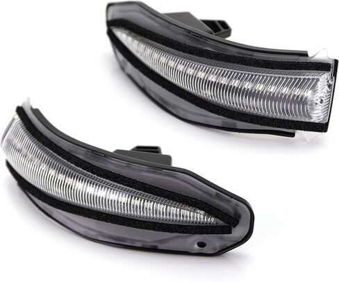 العدسة المدخنة Ijdmtoy مدخنة Dynament Sequential التسلسلية/التدفق الكامل LED Side Side Mirt Trans Assembly Kit متوافق مع 2014-2022 Toyota 4runner (5th Gen LCI/FaceLift Only) و 2013-2018 Toyota Rav4 in Saudi Arabia