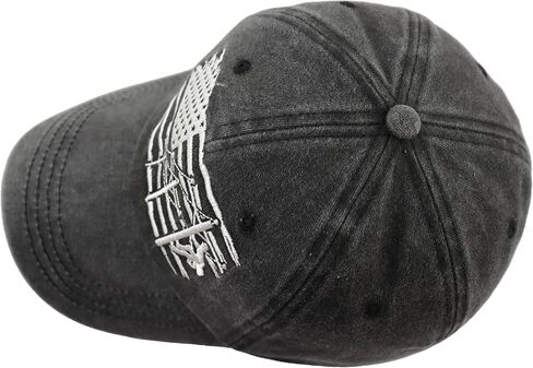 Lineman Gifts for Men, Adjustable Vintage Cotton Embroidered Electrician Dad Hat in Kuwait