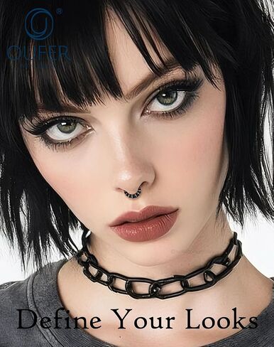 OUFER 316L حلقات الحاجز الفولاذية الجراحية ، 16G DAITH SEPTUM JEWERCY JOWNEDRY ، SPISTER SCRIPTING HELIX DIATH أقراط للنساء MEN-8MM in Saudi Arabia