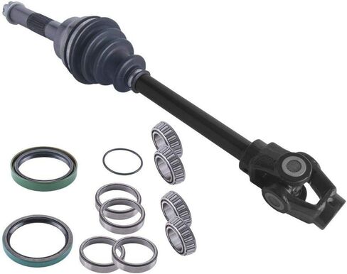 East Lake Axle الأمامية اليسرى أو اليمنى CV Axle & Wheel Kit لـ Polaris Sportsman 500/500 HO 1996 1997 1998 1999 2000 2001 2003-2008 in Saudi Arabia