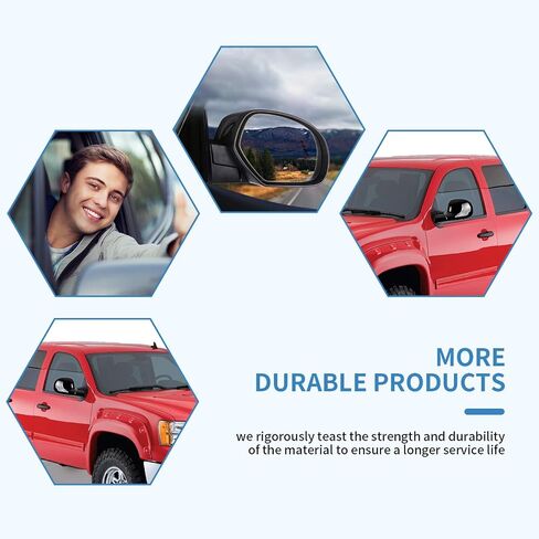 يعكس سائق ECCPP وجانب الركاب إشارة الذاكرة المدفأة مناسبة ل CHEVY من أجل GMC Pickup SUV 2008-2013 لـ CHEVY SILVERADO جميع الطرز in Saudi Arabia