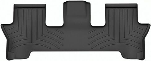 WeatherTech Custom Fit FloorLiners for Hyundai Santa Fe, Santa Fe Hybrid - 3rd Row (4418653), Black in Saudi Arabia
