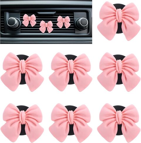 7 PCS PINK BOIN BOY CAR CAR CLIPS CUTE CAR CAR COR CLIPS CAR INDIORISIONS CAR in Saudi Arabia