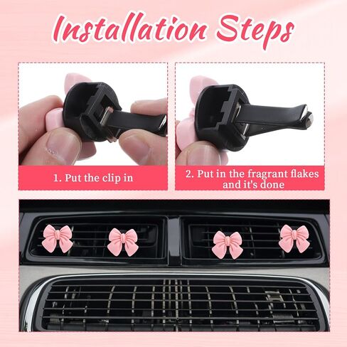 7 PCS PINK BOIN BOY CAR CAR CLIPS CUTE CAR CAR COR CLIPS CAR INDIORISIONS CAR in Saudi Arabia