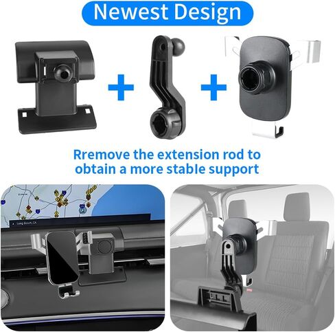 Car Phone Holder for Genesis GV70 2022-2025, GV80 2021-2024, G80 2021-2024 Auto Interior Accessories, Best Cell Phones Mount, Cellphone Mobile Cradle, Charging Screen Stand in Saudi Arabia