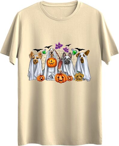 Halloween Shirts Funny Unisex Halloween T-Shirts for Men and Women Unisex Tees Sand in Saudi Arabia