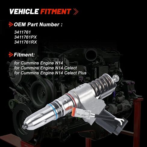 3411761 3411761PX 3411761RX EX631761 حقن وقود الديزل لـ Cummins N14 14L CELECT PLUS in Saudi Arabia