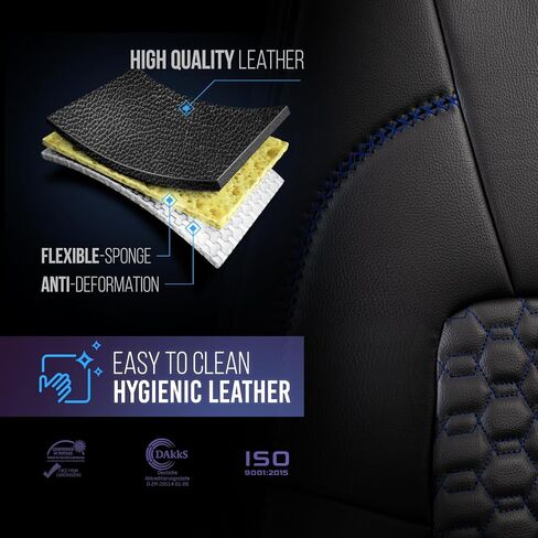 SEAT Cover for Volvo VNL 2019-PRESENT OEM Stock SEAT (Black/Black) in Saudi Arabia