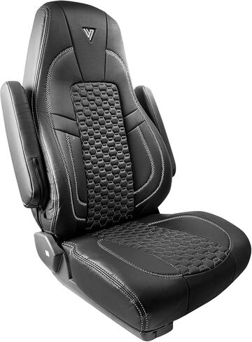 SEAT Cover for Volvo VNL 2019-PRESENT OEM Stock SEAT (Black/Black) in Saudi Arabia