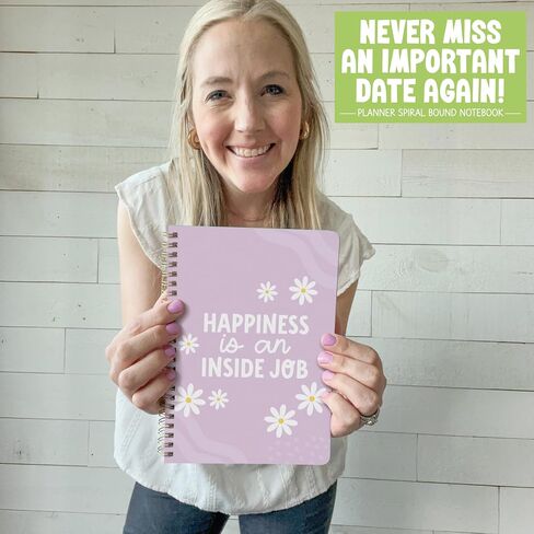 To Do List Notebook for Work – Undated Daily Planner with Hourly Schedule, Priorities & Checklist, Compact, Motivational Planner for Work, Wellness & Productivity (Pink) in Saudi Arabia