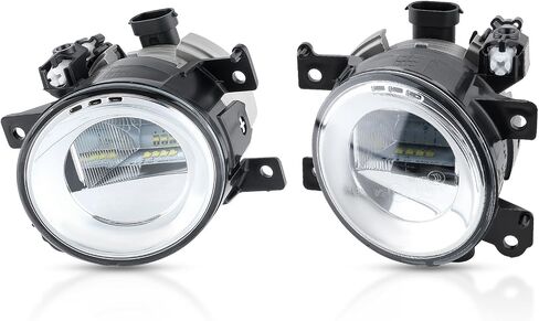 AUTOKAY New Front LED Fog Lights Lamps Pair Fits for Infiniti Q50 Q60 2018 2019 2020 2021 2022 in Saudi Arabia