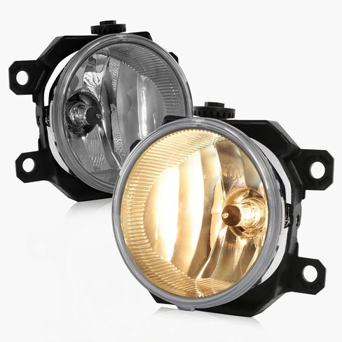 HECASA زوج الضباب ضوء متوافق مع 2013-2021 Subaru Crosstrek Forester Impreza Legacy WRX STI بديل لـ SU2592126 SU2593126 LAMP LAMP W/LENS LENS CLEAR in Saudi Arabia