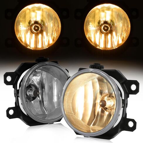 HECASA زوج الضباب ضوء متوافق مع 2013-2021 Subaru Crosstrek Forester Impreza Legacy WRX STI بديل لـ SU2592126 SU2593126 LAMP LAMP W/LENS LENS CLEAR in Saudi Arabia
