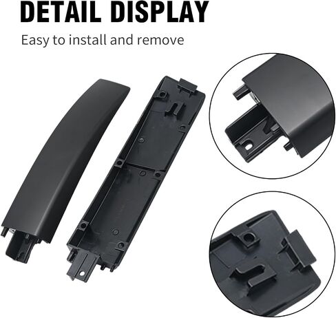 2PCS 78225-65J10-5PK Left and Right Roof Rack Cap Front, Replacement for Suzuki Grand Vitara 2006-2015, Replaces 78215-65J10-5PK in Saudi Arabia