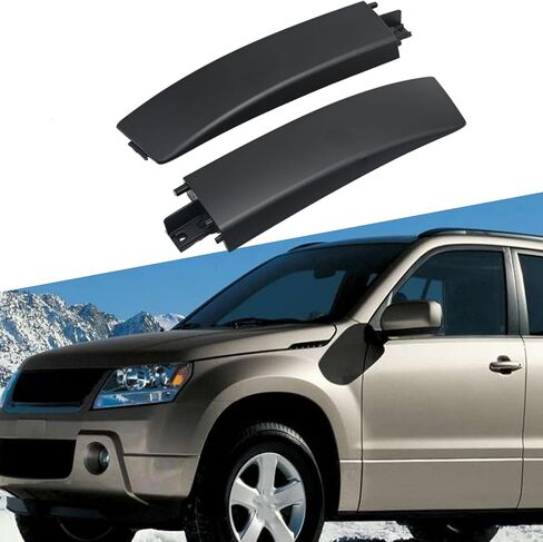 2PCS 78225-65J10-5PK Left and Right Roof Rack Cap Front, Replacement for Suzuki Grand Vitara 2006-2015, Replaces 78215-65J10-5PK in Saudi Arabia