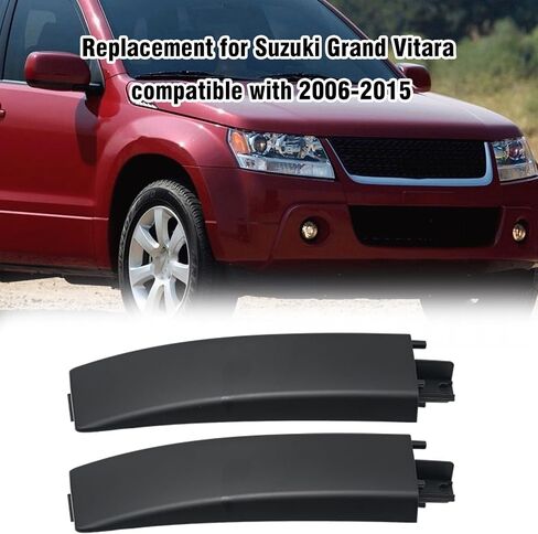 2PCS 78225-65J10-5PK Left and Right Roof Rack Cap Front, Replacement for Suzuki Grand Vitara 2006-2015, Replaces 78215-65J10-5PK in Saudi Arabia