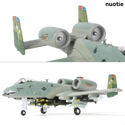 1/100 A-10 Thunderbolt II (Warthog) Attack Pre-Build Diecast Metal Aircraft Moder in Kuwait