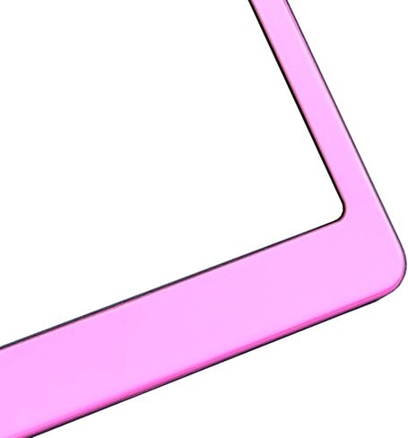 T304 لوحة ترخيص من الفولاذ المقاوم للصدأ-تشطيب 8K مرآة تلميع ، مقاومة الصدأ ، تصميم نحيف ، ملاءمة عالمية ، تشمل أغطية المسمار ، الغسالات ومسامير الفولاذ المقاوم للصدأ (الذهب) in Saudi Arabia