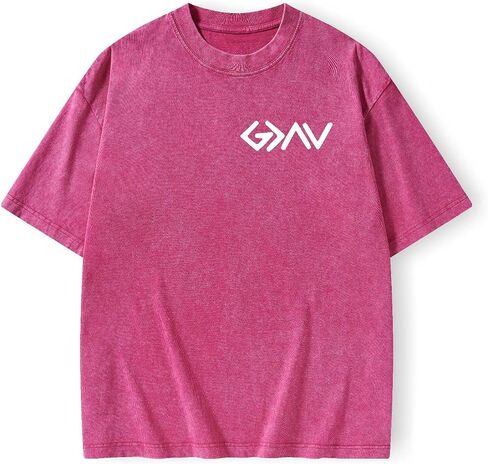 Graphic Tees Summer Women Men Cotton Novelty Oversized Crew Cross with Mountain in Bible Christian Washed T-Shirt in Saudi Arabia