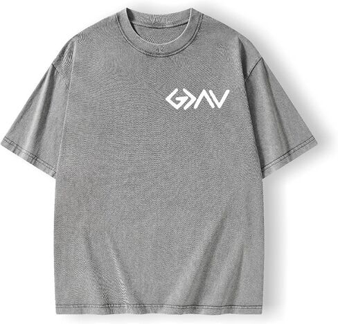 Graphic Tees Summer Women Men Cotton Novelty Oversized Crew Cross with Mountain in Bible Christian Washed T-Shirt in Saudi Arabia