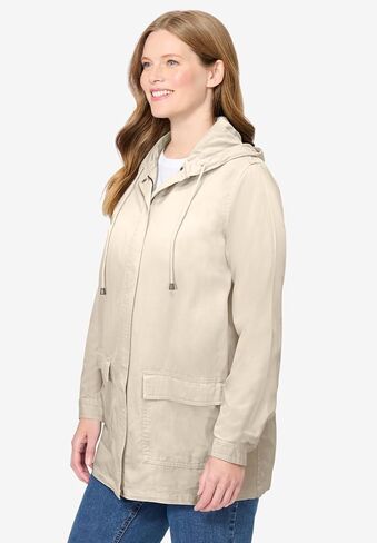 امرأة ضمن زائد الحجم سترة مقنعين خفيفة الوزن معطف كبير الحجم in Kuwait