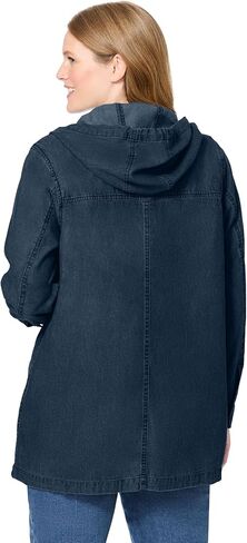 امرأة ضمن زائد الحجم سترة مقنعين خفيفة الوزن معطف كبير الحجم in Kuwait