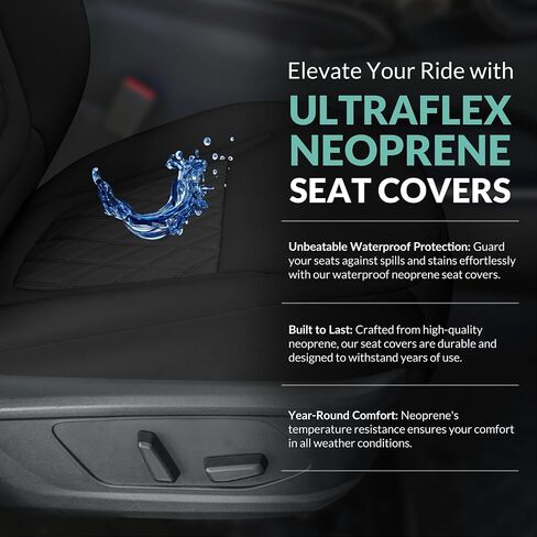 مجموعة FH Group Custom Fit Pat Covers تتوافق مع 2022-2024 Hyundai Tucson ، غطاء المقعد مجموعة كاملة لغطاء مقعد سيارات الدفع الرباعي 5 مقاعد ، والنيوبرين الأسود الفائق ، وملحقات الوسادة الهوائية ، وملحقات Hyundai in Saudi Arabia