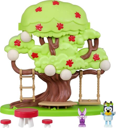 تشمل Bluey Mini Playsets و Turtleboy Playground Playset ، شخصية Bingo ذات العيون الواسعة وسلحفاة ، Swing & Spin معًا على الملعب in Kuwait