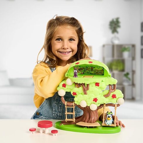 تشمل Bluey Mini Playsets و Turtleboy Playground Playset ، شخصية Bingo ذات العيون الواسعة وسلحفاة ، Swing & Spin معًا على الملعب in Kuwait