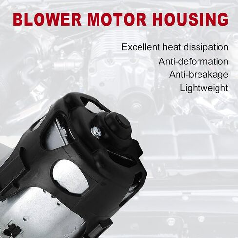 BAPMIC 64119242607 HVAC سخان محرك مع قفص المروحة يناسب BMW 528i ، 528i Xdrive ، 535d ، 535d xDrive ، 535i ، 535i GT ، 550i ، 640i ، 650i ، 740i ، 750i ، 760li ، 550i gt in Saudi Arabia