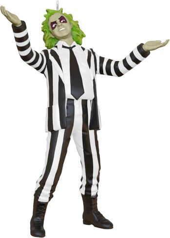 Hallmark Hallmark 1.5 "Mini Christmas Ornament 2025 ، Beetlejuice ، هدايا الأفلام in Saudi Arabia