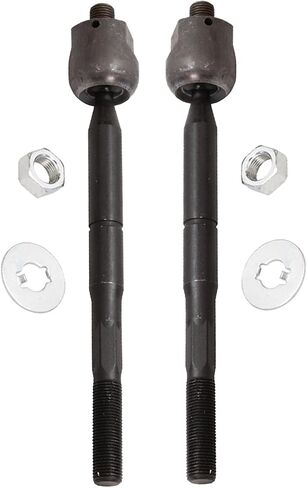 Detroit Axle-أمامي 6pc Tie Rods for 2004-2007 Toyota Highlander Lexus RX330 2007-2009 RX350 ، 4 TIE ROD ENDS 2 BOOTS 2004 2005 2007 2008 2008 BLISTION in Saudi Arabia