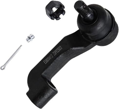 Detroit Axle - Front 6pc Suspension Kit for Jeep 08-12 Liberty, 07-11 Dodge Nitro, 2 Lower Ball Joints 4 Tie Rod Ends 2007 2008 2009 2010 2011 2012 Replacement in Saudi Arabia