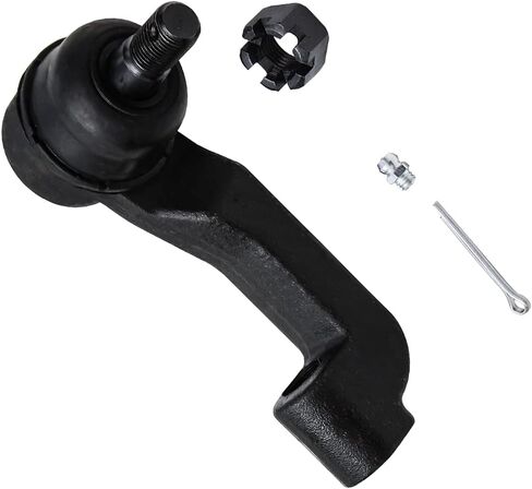 Detroit Axle - Front 6pc Suspension Kit for Jeep 08-12 Liberty, 07-11 Dodge Nitro, 2 Lower Ball Joints 4 Tie Rod Ends 2007 2008 2009 2010 2011 2012 Replacement in Saudi Arabia