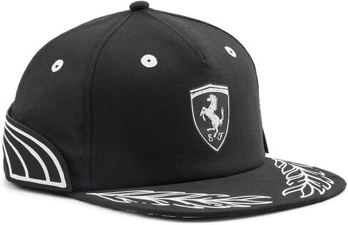 Puma Men's Standard Ferrari Race Trucker Cap ، Black AH23 ، مقاس واحد in Kuwait