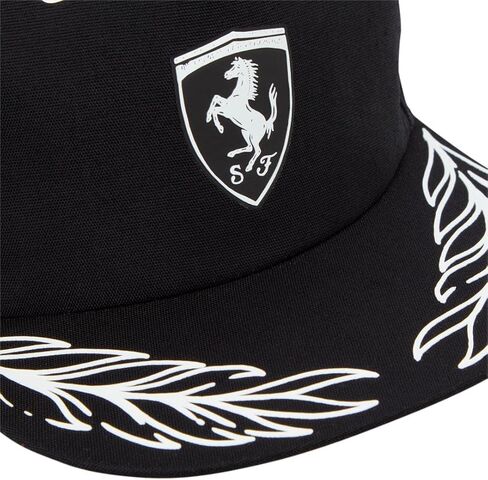 Puma Men's Standard Ferrari Race Trucker Cap ، Black AH23 ، مقاس واحد in Kuwait