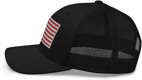 XRP USA Flag Presidered Bill Bill Trucker HAT MID CROWN COMPLE REPPLE CLEPTO CAP in Kuwait