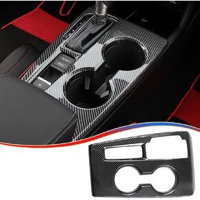 11th Gen Civic Center Center Censole Console Gear Chief Cover Trim for Honda Civic 2022 2023 2024 2025 - ABS Wine Red Sport Idisors in Kuwait