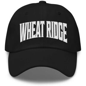 Wheat Ridge Baseball Cap Wheat Ridge Dad Hat Colorado CO Hat Embroidered Souvenir in Saudi Arabia