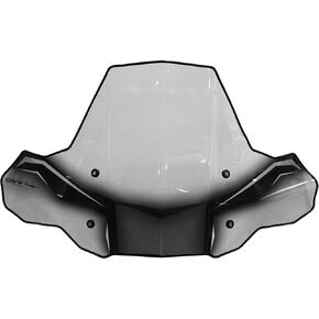 PowerMadd 24571 ProTEK Windshield for ATV - Standard Mount - Clear with black graphics in Kuwait